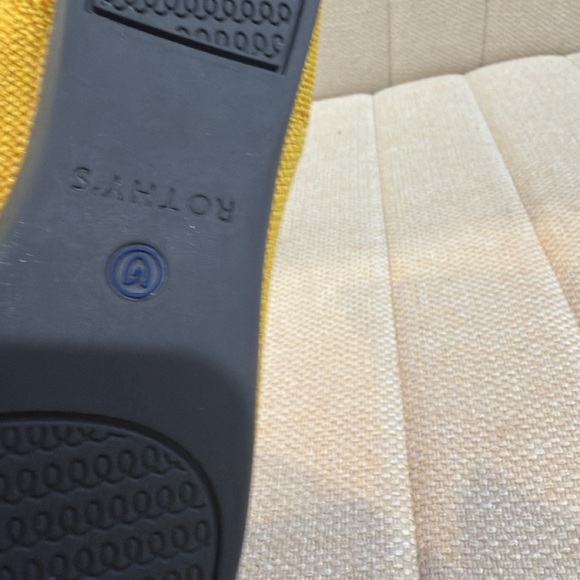 Rothy's Yellow Flats with Blue Accents - Picture 7 of 7